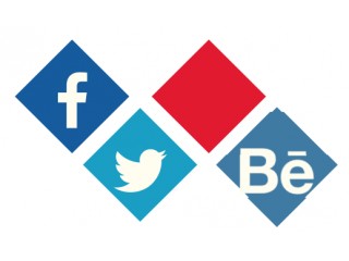 Social Icons with FontAwesome and nice effect hover 